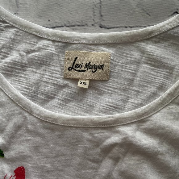 Lexi Morgan Floral & Butterfly Print Top - Picture 4 of 7